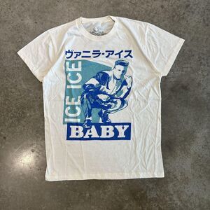 Vintage White and Blue Graphic Tee